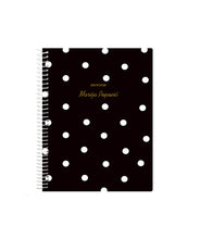Mini rokovnik - Dots Black