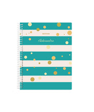 Mini rokovnik - Stripes Teal
