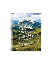 Mini rokovnik - Never Stop Exploring