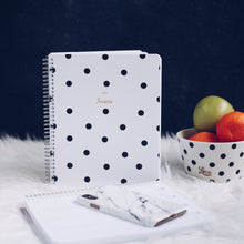 Sveska - Dots white