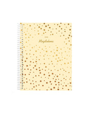 Mini rokovnik - Stars Yellow