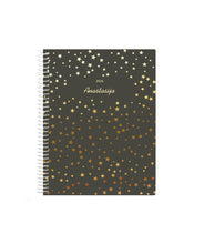 Mini rokovnik - Stars Black