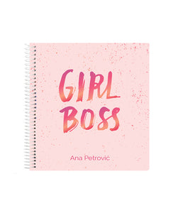 Mini sveska - Girl Boss pink