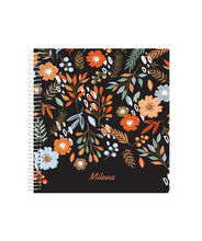 Mini sveska - Leaf brown