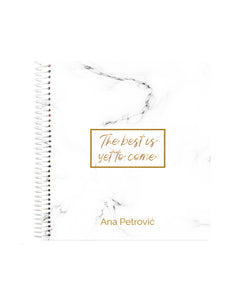 Mini sveska - White Marble
