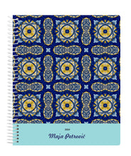 Biznis rokovnik - Pattern blue