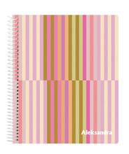 Standardni rokovnik - Pink Retro Lines