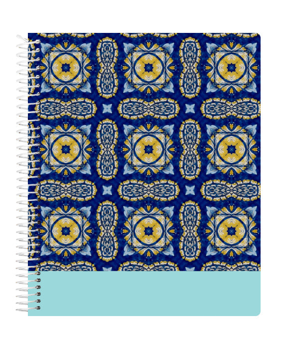 Mojx Pattern Biznis rokovnik - Pattern blue – Moj rokovnik