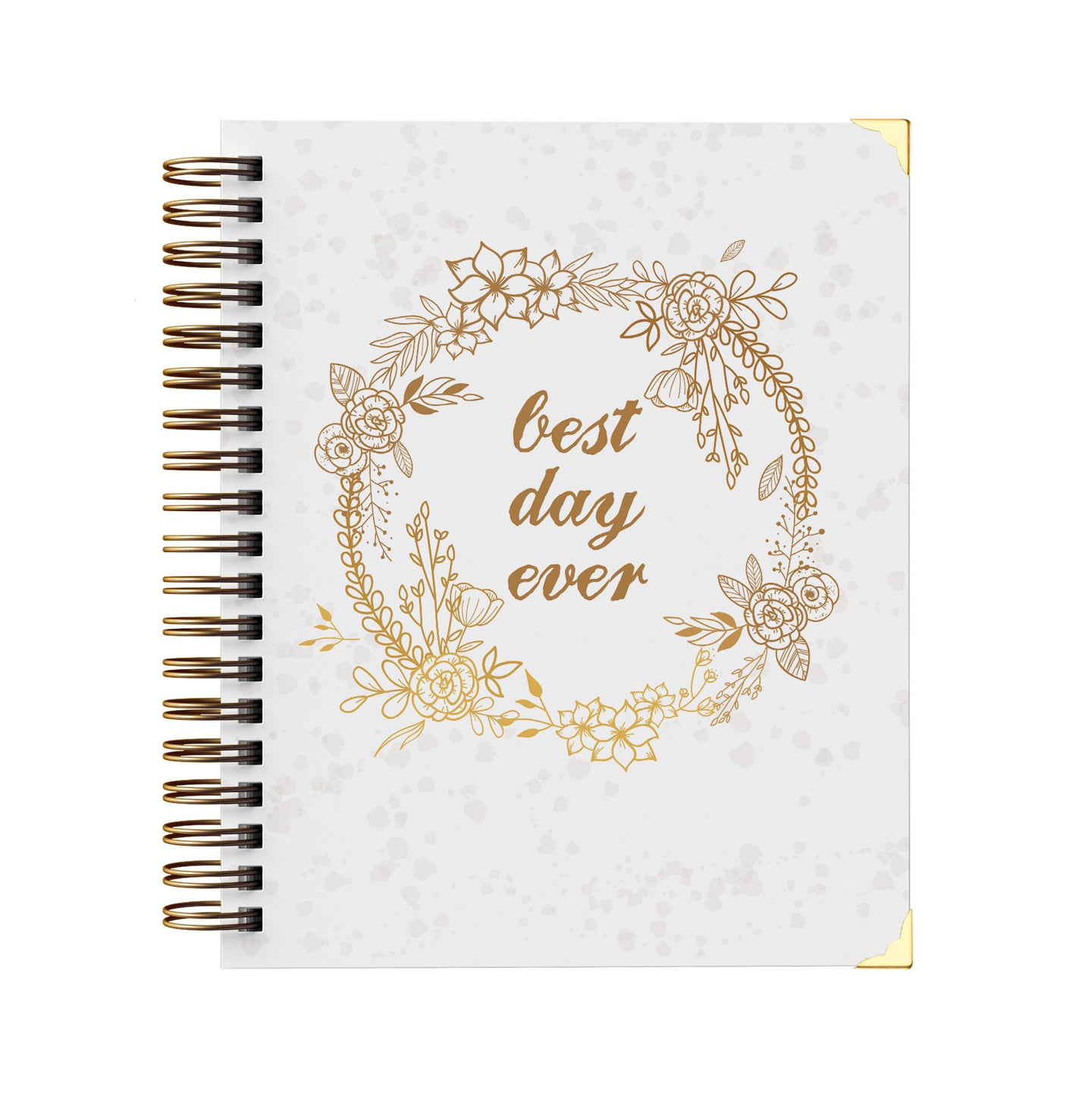 Planer za venčanje - Best Day (tvrda korica i metalna spirala)