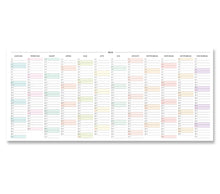 Zidni planer za 2026. godinu